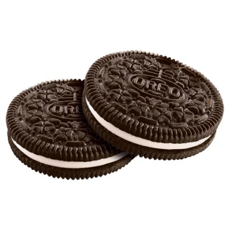 Oreo Original vanília ízű töltelékkel töltött kakaós keksz 154 g