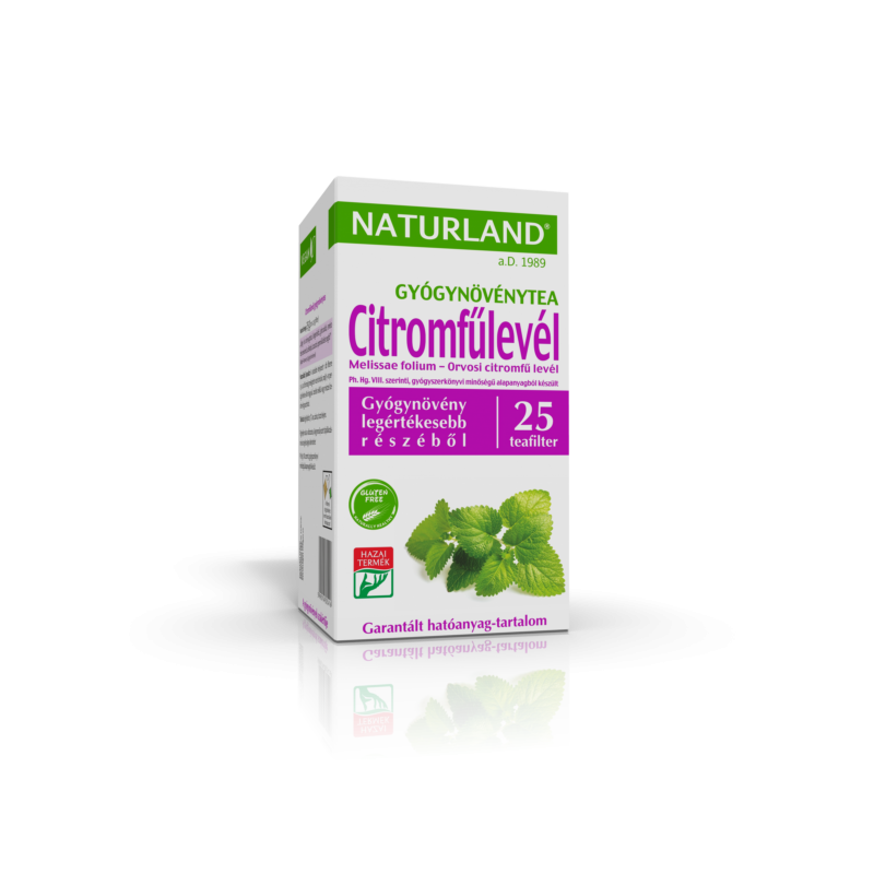 Naturland citromfűlevél gyógytea 25x1g