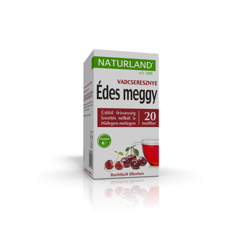 Naturland édes meggy és vadcse.tea 20x2g