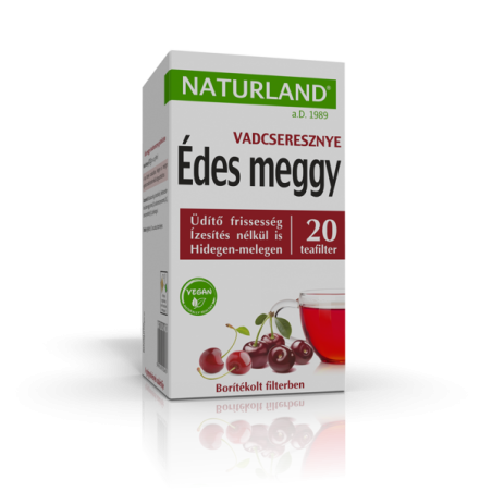 Naturland édes meggy és vadcse.tea 20x2g