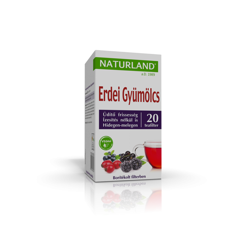 NATURLAND Gyümölcstea erdei gyümölccsel 20x2g