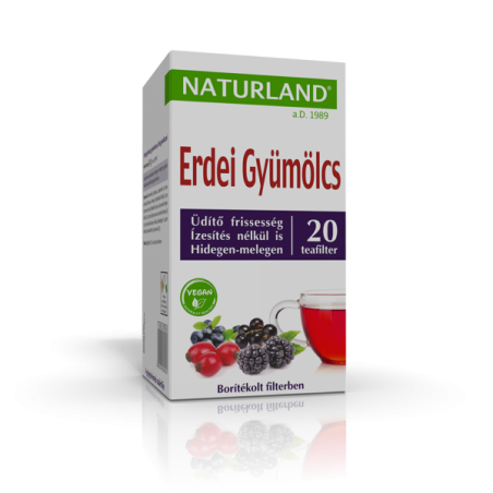 NATURLAND Gyümölcstea erdei gyümölccsel 20x2g