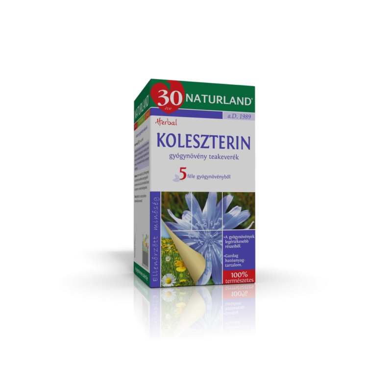 NATURLAND Koleszterin gyógynövény teakeverék 20x2g