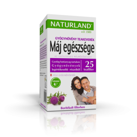 NATURLAND Máj egészsége gyógynövény teakeverék 25x1g