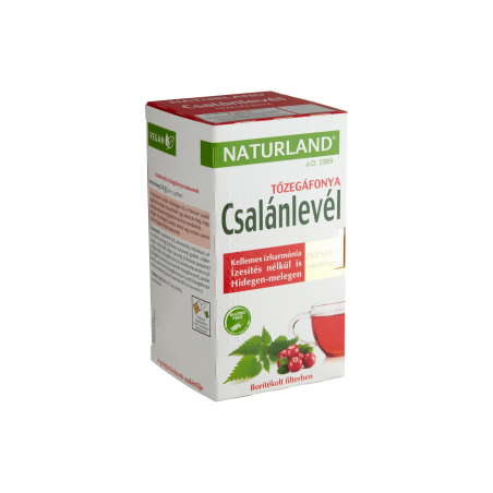 Naturland prémium tea csalán-tőzegáfonya 20x1.2g