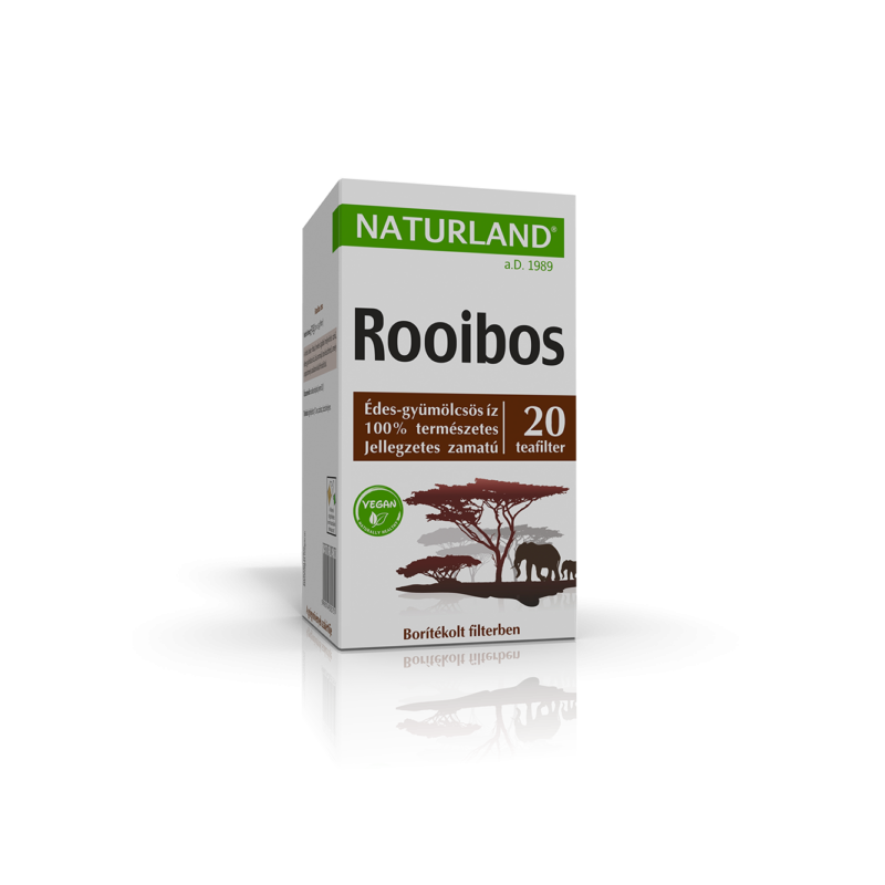 NATURLAND Rooibos tea filteres 20×1,5g