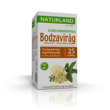 NATURLAND Bodzavirág tea filteres 25x1g