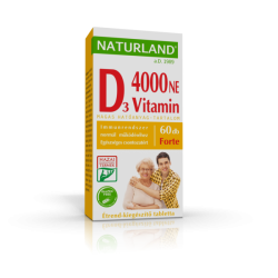 NATURLAND D-vitamin forte 60db