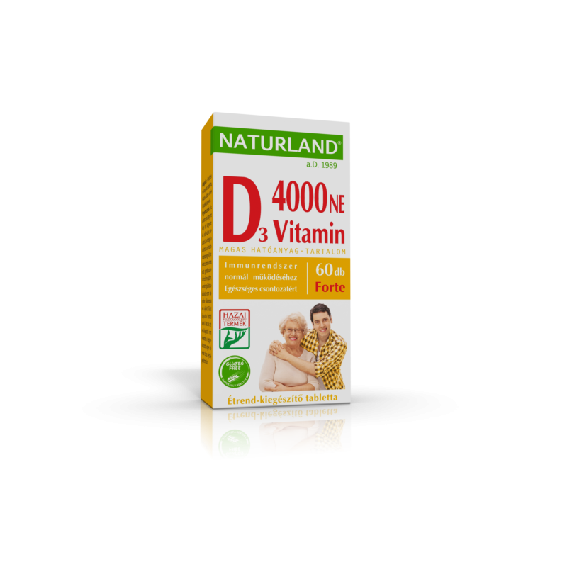 NATURLAND D-vitamin forte 60db