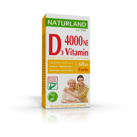 NATURLAND D-vitamin forte 60db