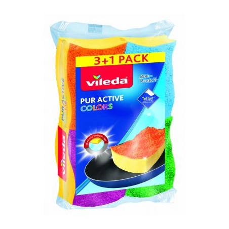 Vileda color pur active mosogatósz.3+1db