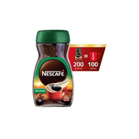 Nescafé Brasero azonnal oldódó kávé 200 g