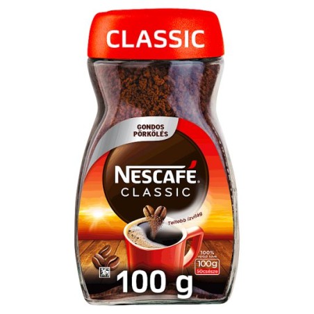 Nescafé Classic azonnal oldódó kávé 100 g