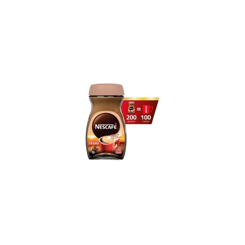 Nescafé Crema azonnal oldódó kávé 200 g