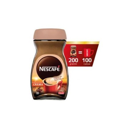 Nescafé Crema azonnal oldódó kávé 200 g