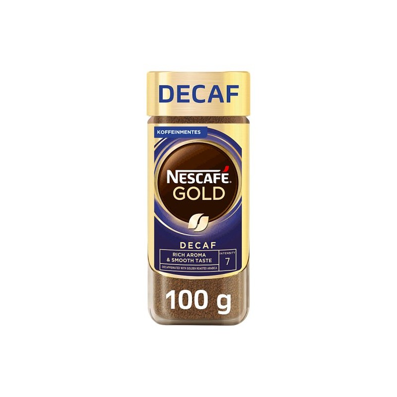 Nescafé Gold Decaf koffeinmentes azonnal oldódó kávé 100 g