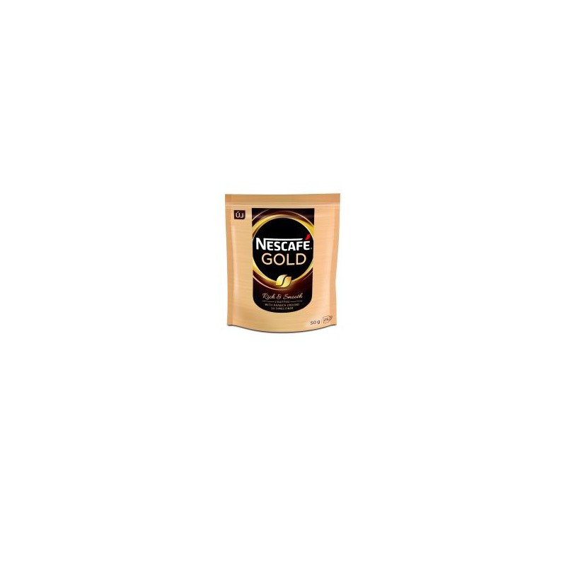 Nescafé Gold azonnal oldódó kávé 50 g utántöltő