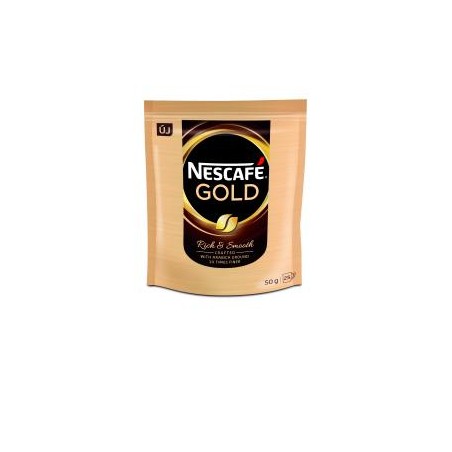 Nescafé Gold azonnal oldódó kávé 50 g utántöltő