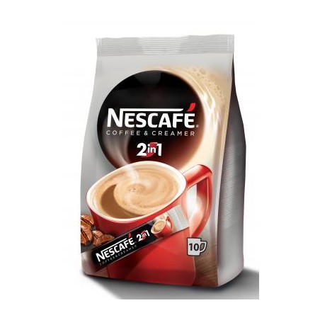 Nescafé 2in1 azonnal oldódó kávéspecialitás 10 x 8 g (80 g)