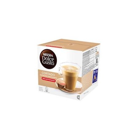 NESCAFÉ Dolce Gusto Cortado Espresso Macchiato koffeinmentes kávékapszula 16 db/16 csésze 99,2 g