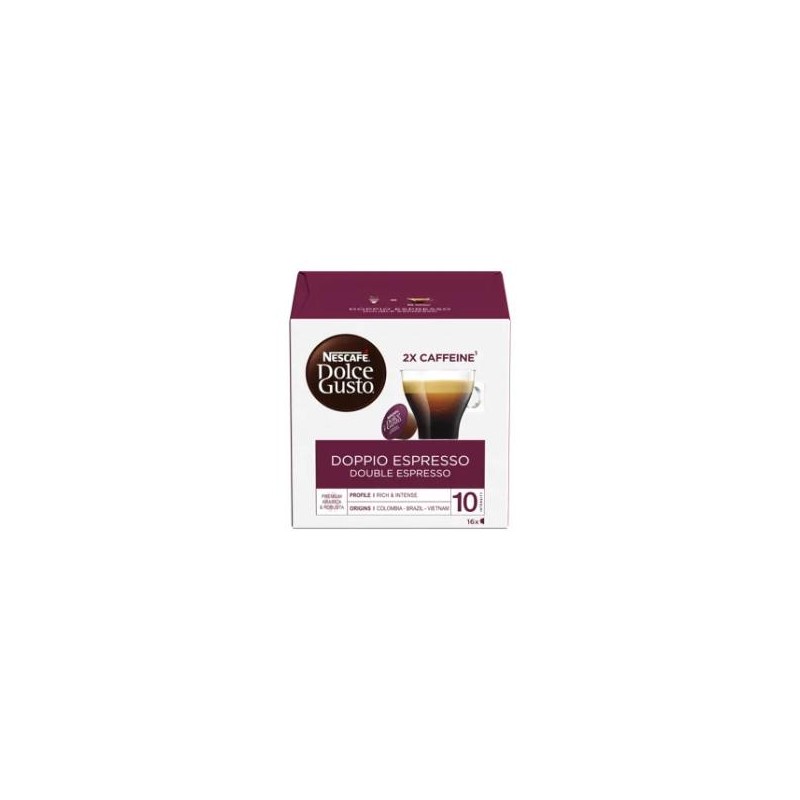 NESCAFÉ Dolce Gusto Doppio Espresso kávékapszula 16 db/16 csésze 136 g