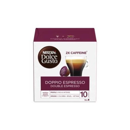 NESCAFÉ Dolce Gusto Doppio Espresso kávékapszula 16 db/16 csésze 136 g