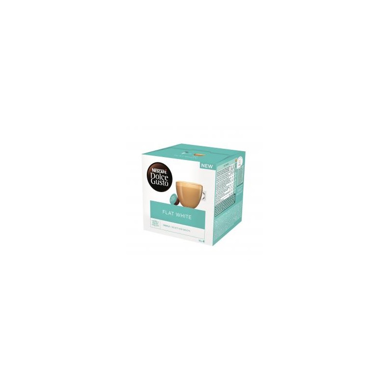 NESCAFÉ Dolce Gusto Flat White tejes kávékapszula cukorral 16 db 187,2 g