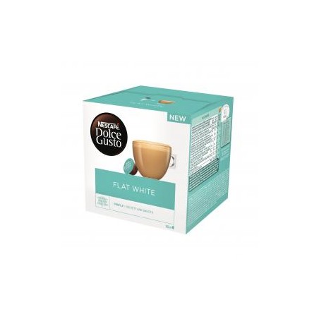 NESCAFÉ Dolce Gusto Flat White tejes kávékapszula cukorral 16 db 187,2 g