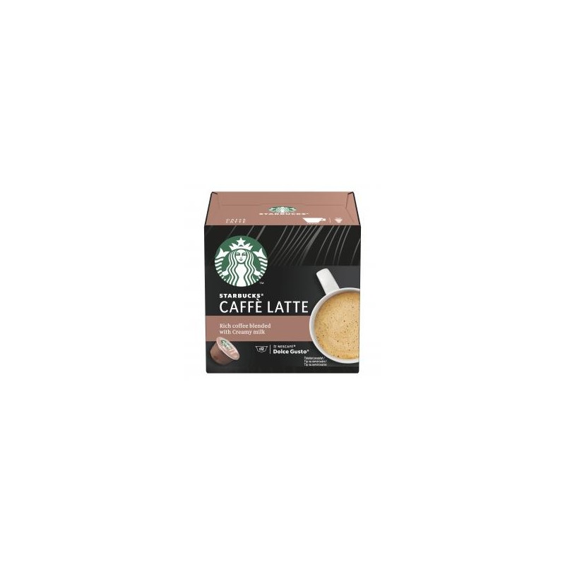 Starbucks by Nescafé Dolce Gusto Caffé Latte tejes kávékapszula 12 x 10,1 g (121,2 g)