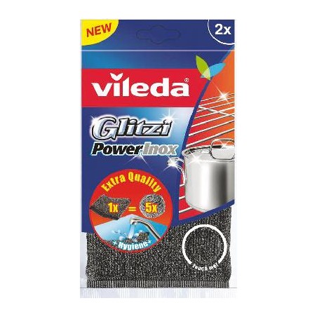 Vileda inox power pad 2db