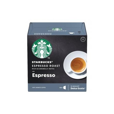 STARBUCKS DARK ESPRESSO ROAST 11 INTENZITÁS 66g 12kapszula12 DB KAPSZULA