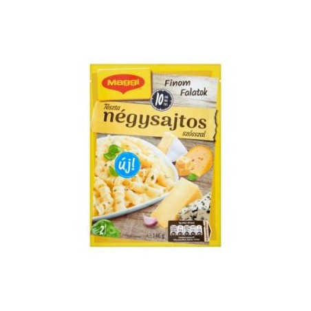 Maggi Finom Falatok Tészta négysajtos szósszal 146 g