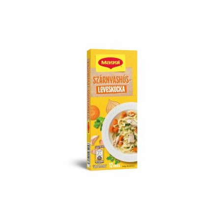 Maggi Szárnyashúsleves-kocka 12db 120 g