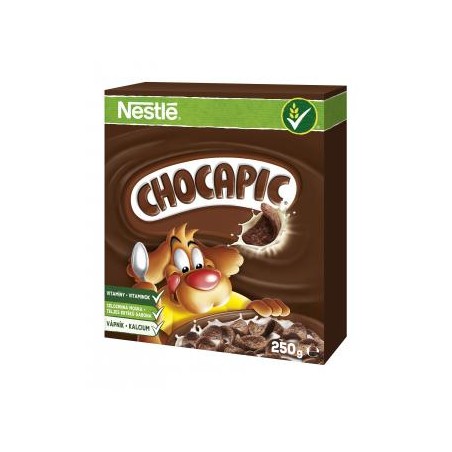 Nestlé Chocapic csokiízű, ropogós gabonapehely vitaminokkal és ásványi anyagokkal 250 g