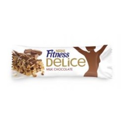 Nestlé Fitness tejcsokoládés gabonapehely-szelet vitaminokkal & ásványi anyagokkal reggelihez 22,5 g