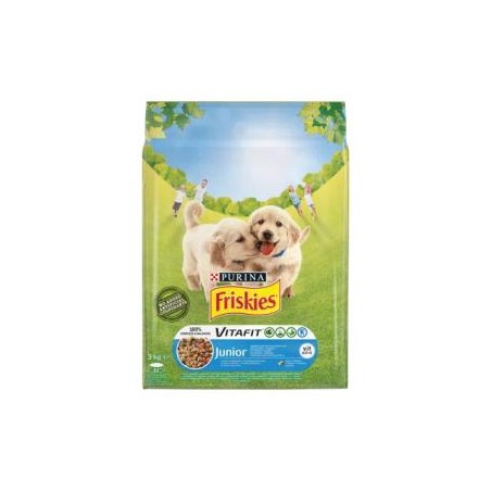 Friskies Junior csirke & zöldség száraz kutyaeledel 3kg