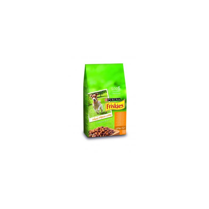 Friskies® Mini Menü Csirkével és hozzáadott zöldségekkel 1,5kg