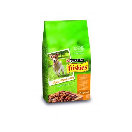 Friskies® Mini Menü Csirkével és hozzáadott zöldségekkel 1,5kg