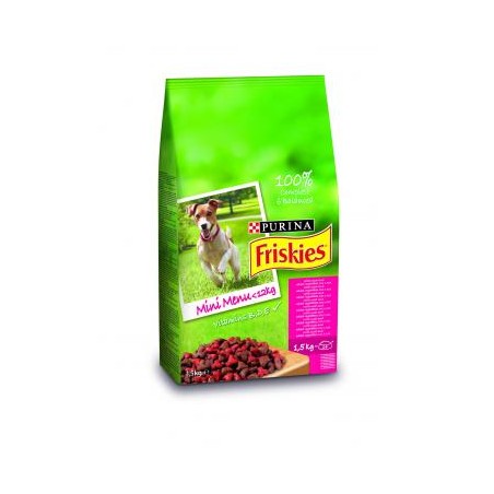 Friskies® Mini Menü Marhahússal és hozzáadott zöldségekkel 1,5kg