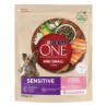 PURINA ONE MINI/SMALL Delicate Lazaccal száraz kutyaeledel 800g