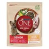 PURINA ONE MINI/SMALL Senior 8+, Csirkében gazdag száraz kutyaeledel 800g