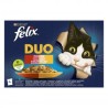 Felix Fantastic Duo Házias Válogatás aszpikban nedves macskaeledel  4x85g