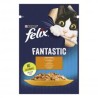 FELIX FANTASTIC Csirkével aszpikban nedves macskaeledel 85g