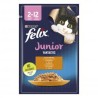 Felix Fantastic junior csirke 85g aszpikban nedves macskaeledel