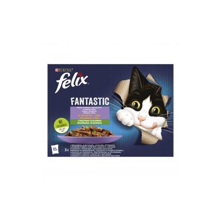 FELIX FANTASTIC - Házias válogatás zöldségekkel aszpikban 4x85g