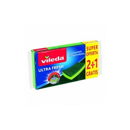 Vileda ultra fresh súrolószivacs 2+1db