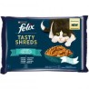 FELIX® Tasty Shreds Halas válogatás 4x80g
