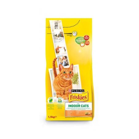 FriskiesFriskies Indoor Csirkével és hozzáadott kerti zöldségekkel 1,5kg