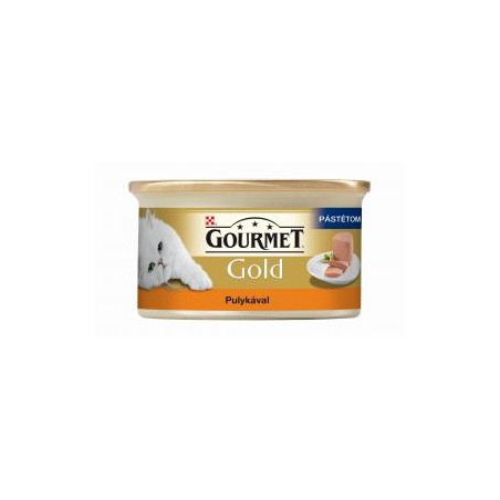 GOURMET GOLD PULYKÁVAL PÁSTÉTOM NEDVES MACSKAELEDEL 85G