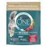 PURINA ONE Adult Cat, Marhában és Teljes Kiőrlésű Gabonában gazdag száraz macskaeledel 800g